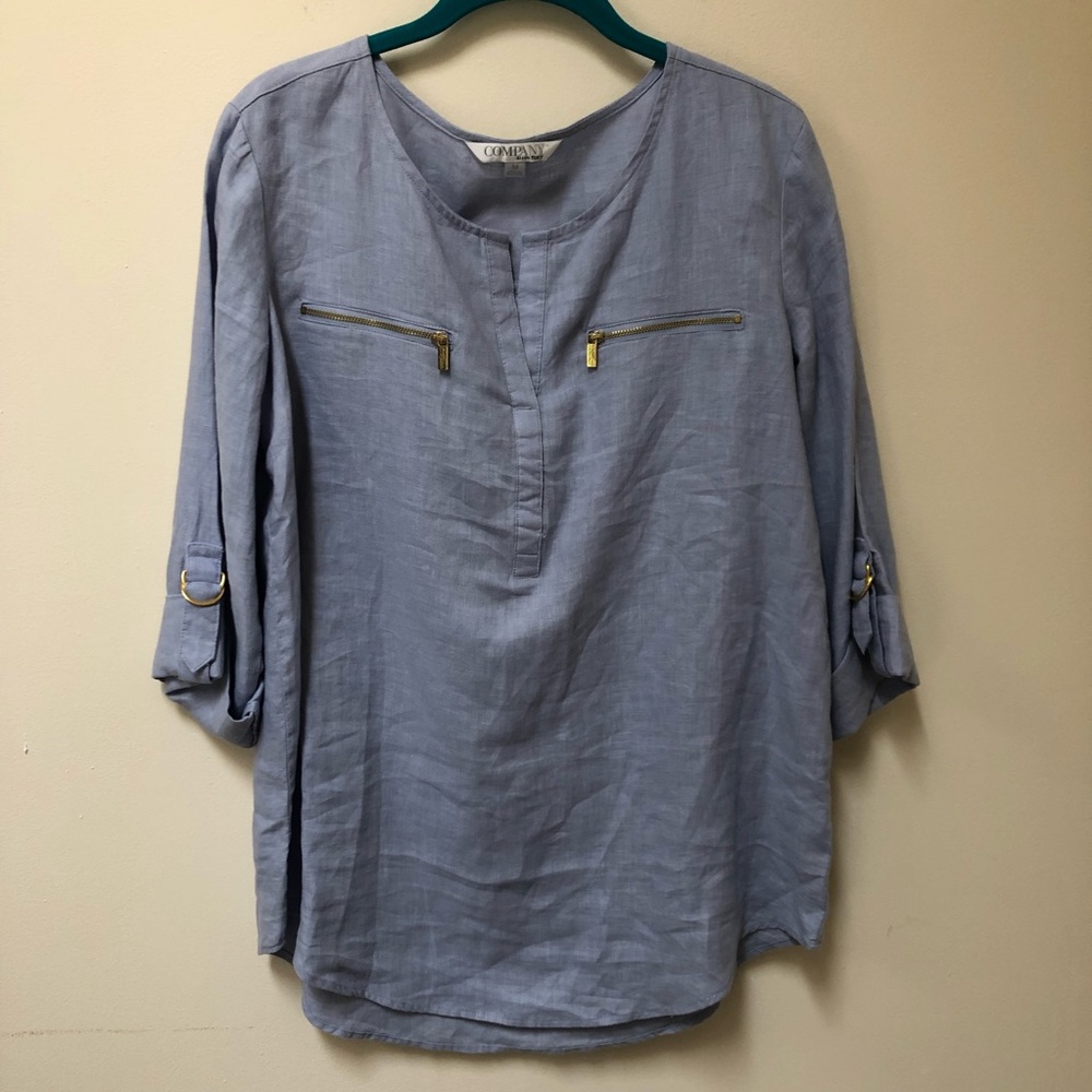 Company Ellen Tracy Linen Tunic
